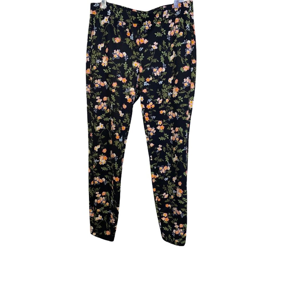 Zac and Rachel floral stretchy pants Medium